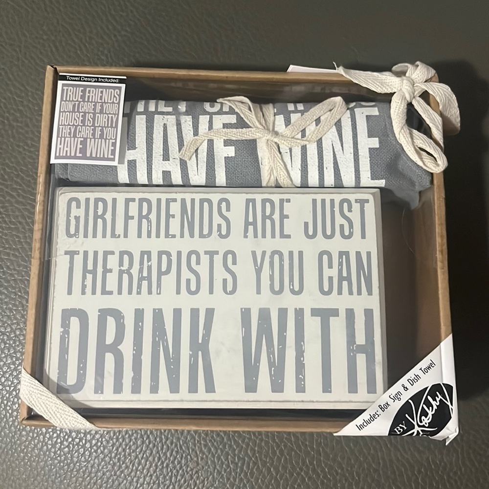 Small Inspirational Message Frame Gift set